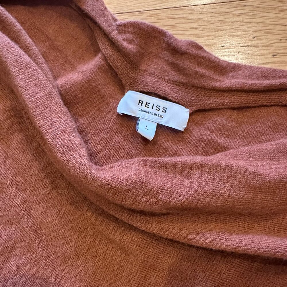 Reiss off the shoulder sweater - size L